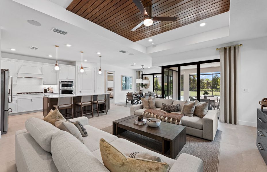 Spacious living room, perfect for entertaining