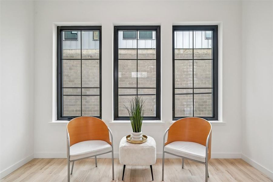 Furnished interior view inside a new home in , Dallas (Image 7).
