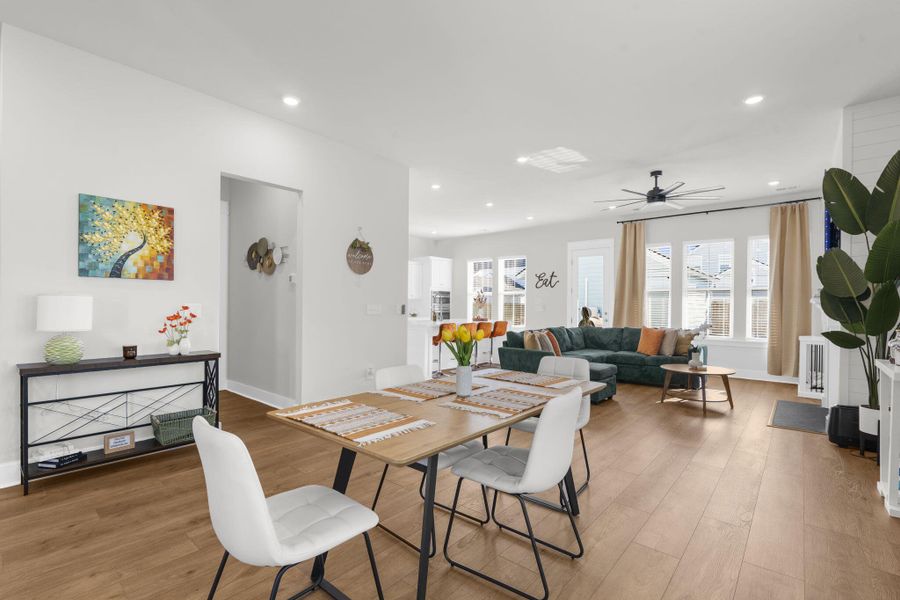 Furnished interior view inside a new home in Carnes Crossroads, Summerville (Image 30).