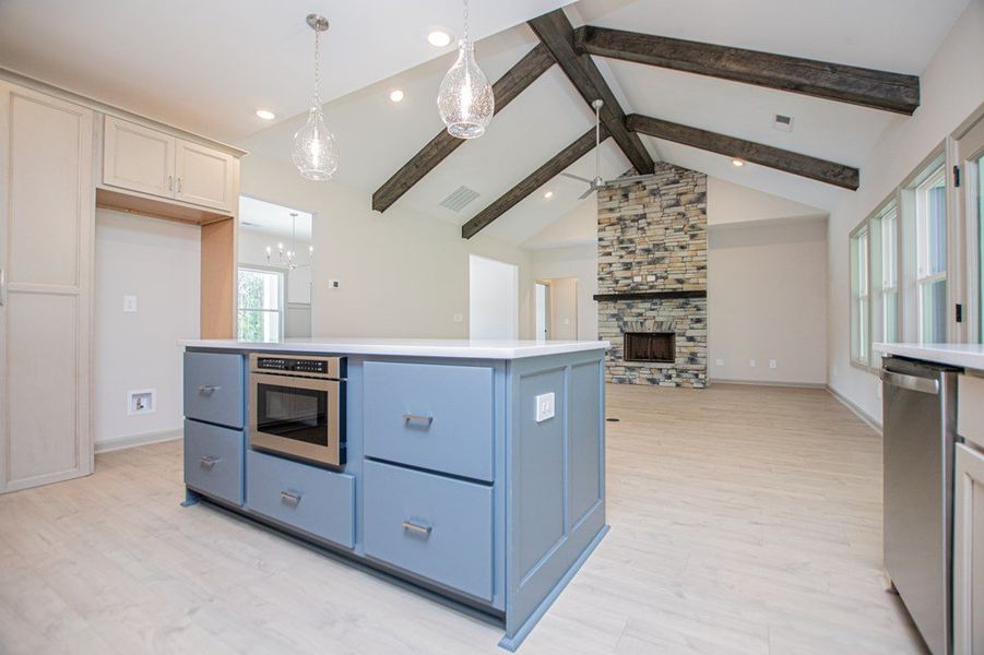 Furnished interior view inside a new home in WOODMONT RESERVE, Roopville (Image 17).