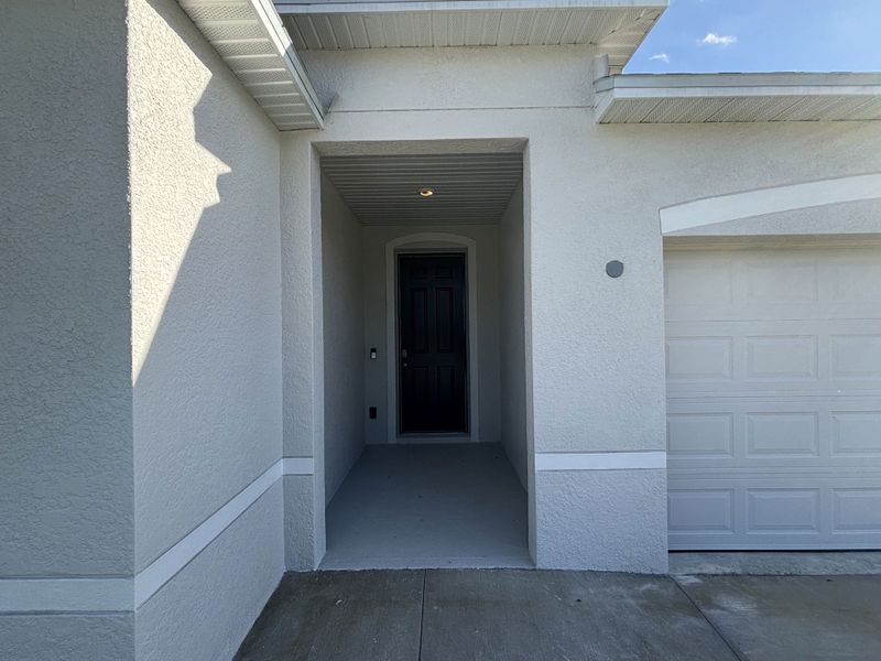 Exterior details and patio area of a home in Lehigh Acres, Lehigh Acres (Image 23).