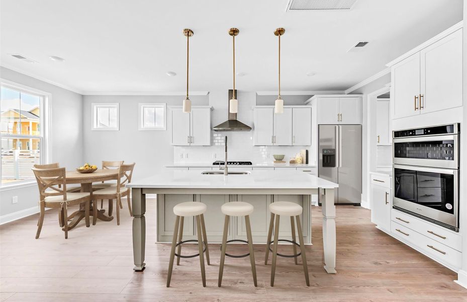 Representative furnished interior of a home built from the Violet by Pulte Homes in Heartwood, Richmond Hill (Image 7).