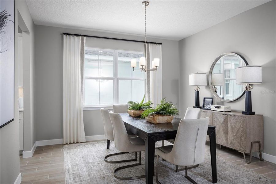 Furnished interior view inside a new home in The Palms at Venetian Bay, New Smyrna Beach (Image 18). Furnished interior view inside a new home in The Palms at Venetian Bay, New Smyrna Beach (Image 18).