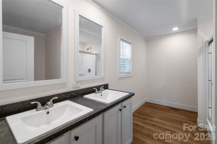 Furnished interior view inside a new home in , Troutman (Image 12).