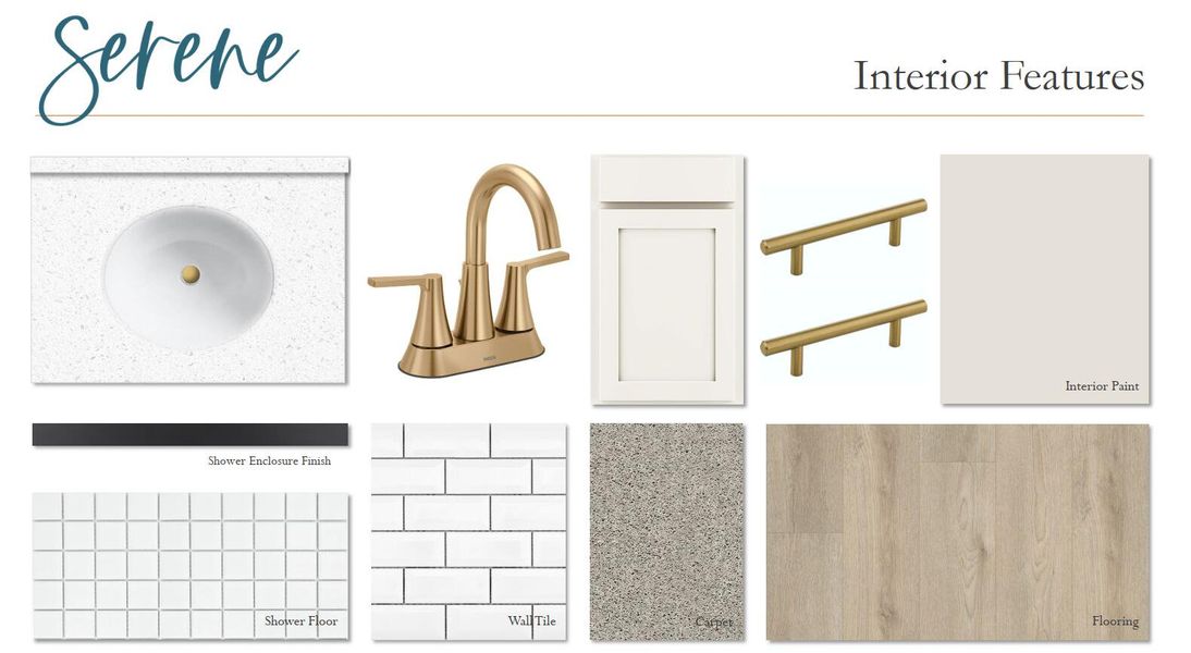 Sample of building materials used in homes in Midtown at Nexton, Summerville (Image 10).