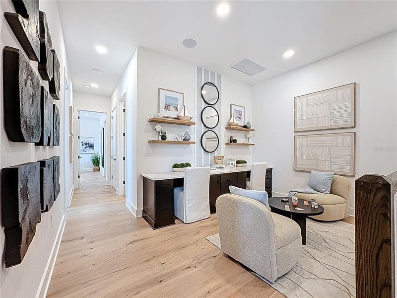 Furnished interior view inside a new home in , Bradenton (Image 46).