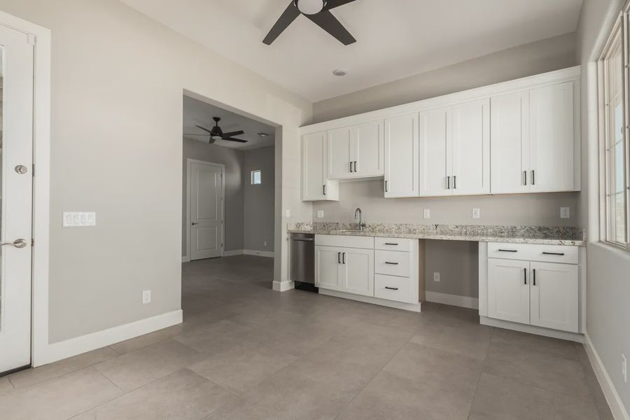 Furnished interior view inside a new home in Bellero Estates, Queen Creek (Image 4).