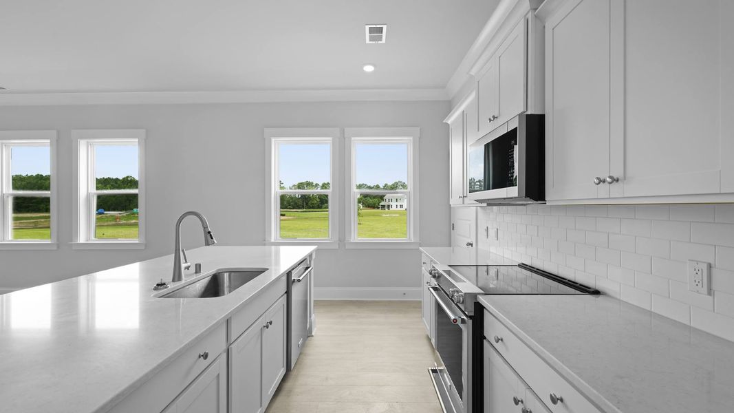 Furnished interior view inside a new home in Berkeley Bay, Ridgeville (Image 4).