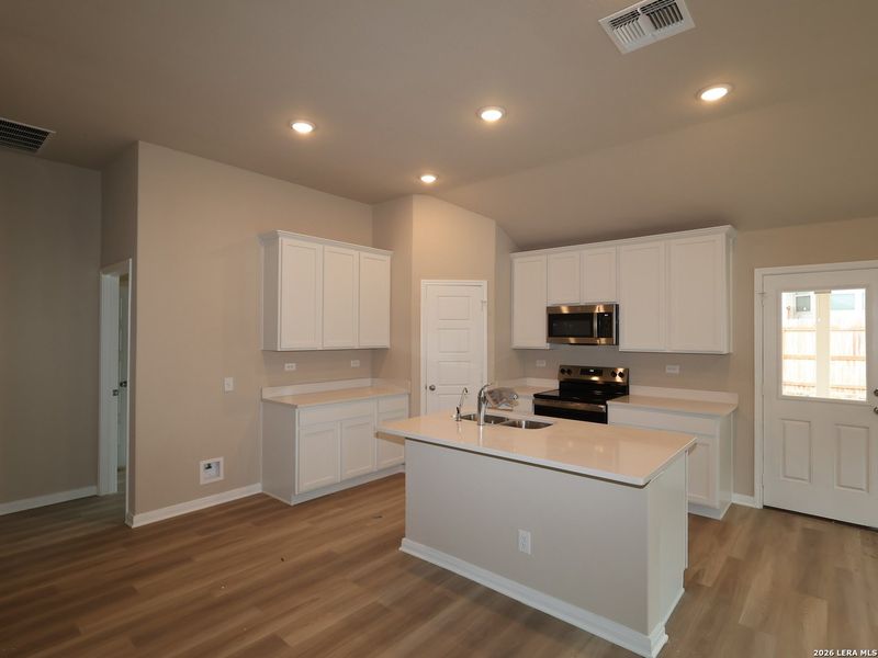 Furnished interior view inside a new home in Greenspoint Heights, Seguin (Image 9).