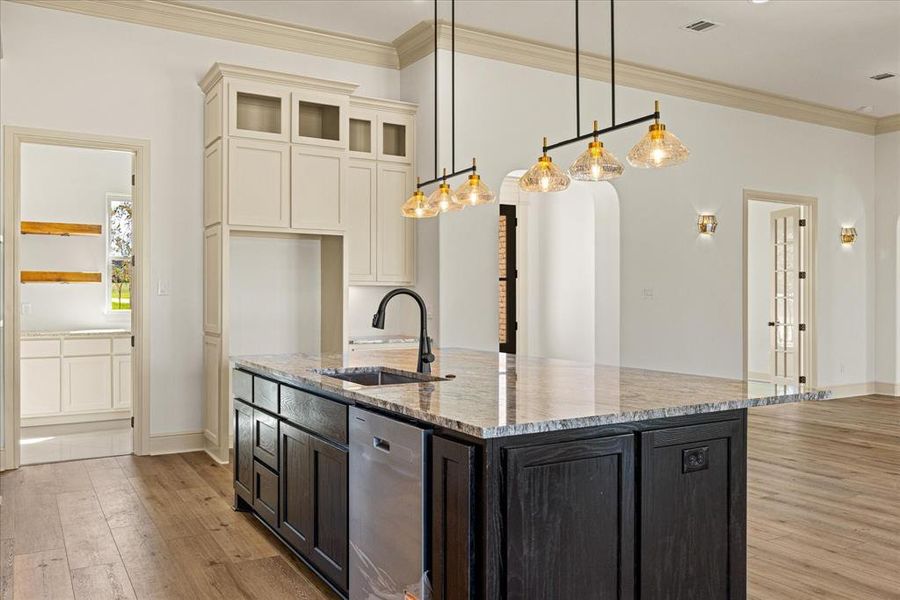 Furnished interior view inside a new home in Pecan Plantation, Granbury (Image 13).
