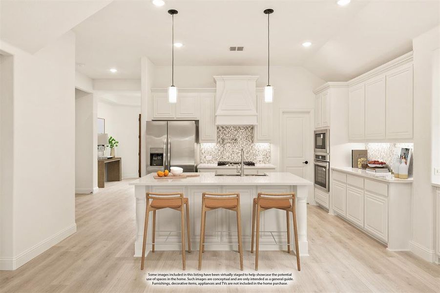 Furnished interior view inside a new home in West Crossing, Anna (Image 9). Furnished interior view inside a new home in West Crossing, Anna (Image 9).
