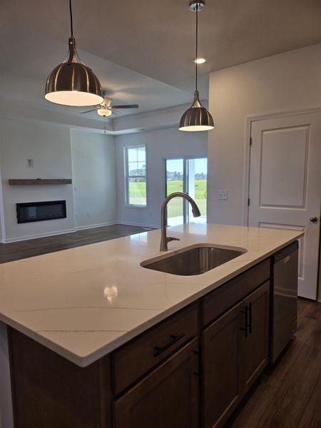 Close-up of interior finishes inside a home in Edgefield, Loris (Image 16).