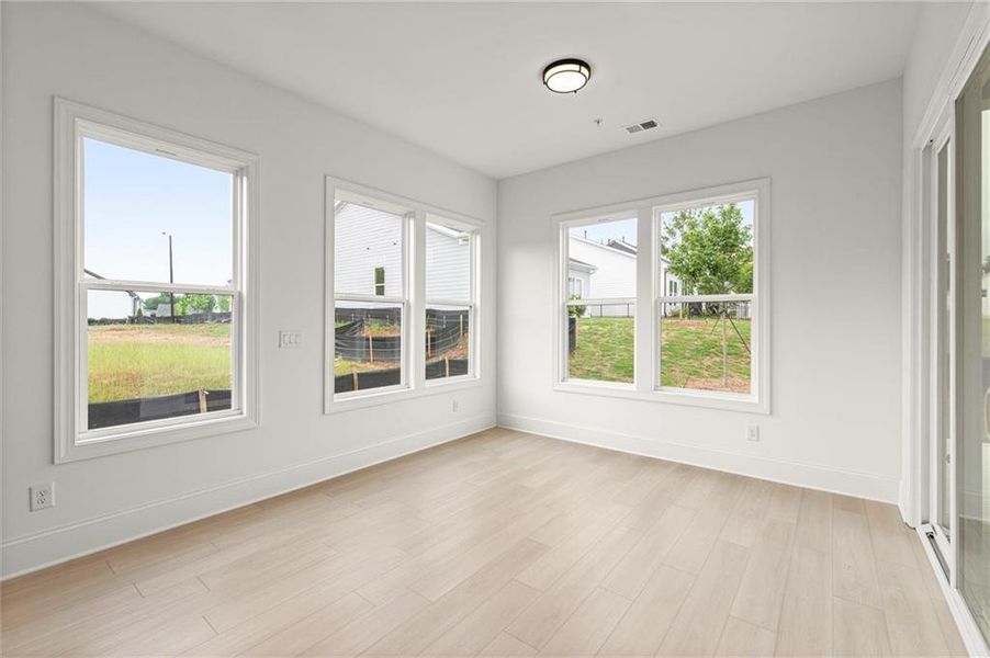 Spacious, unfurnished interior of a new home in The Reserve at Bells Ferry, Kennesaw (Image 45).