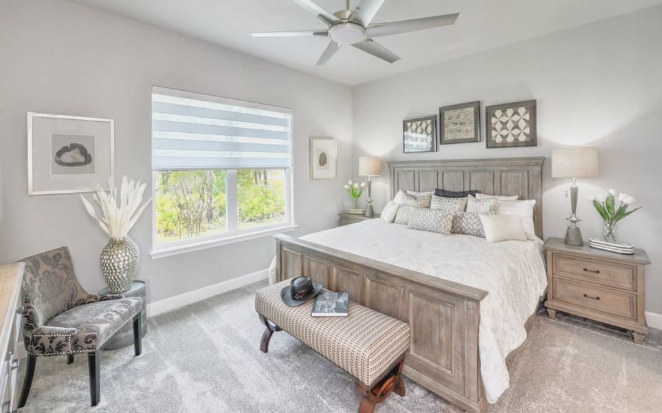 Furnished interior view inside a new home in Woodhaven, Port Orange (Image 16).