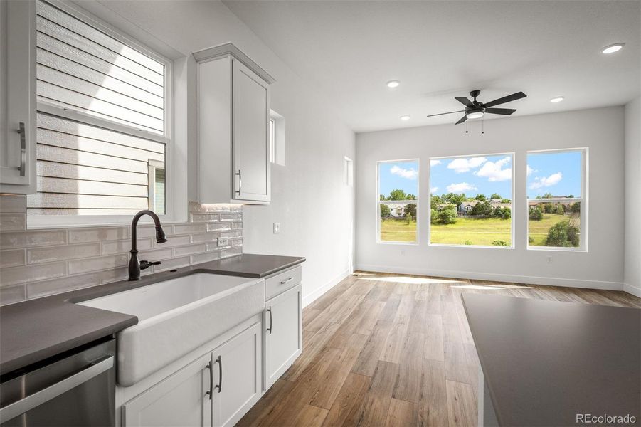 Furnished interior view inside a new home in Trailside at Cottonwood Creek, Colorado Springs (Image 8).