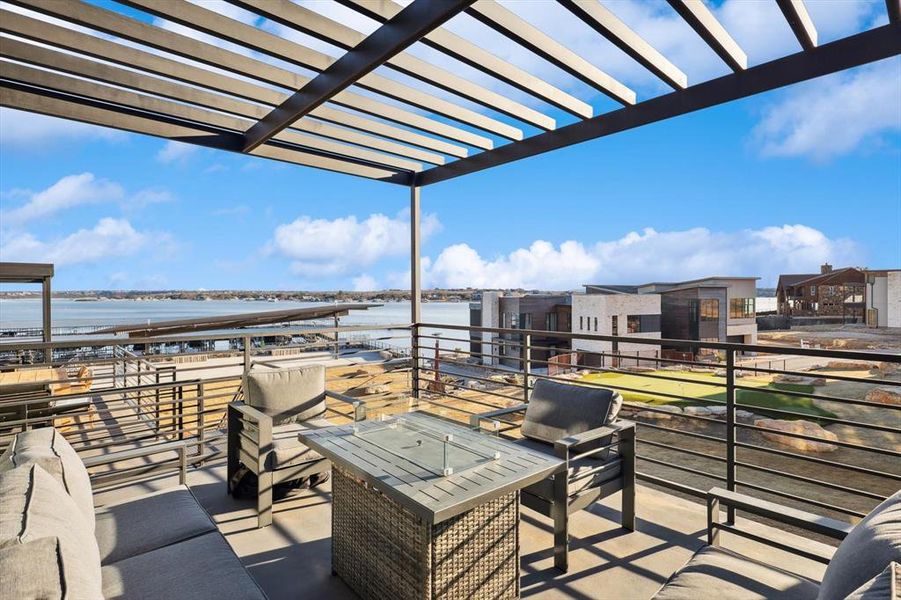 Exterior details and patio area of a home in , Graford (Image 2). Exterior details and patio area of a home in , Graford (Image 2).