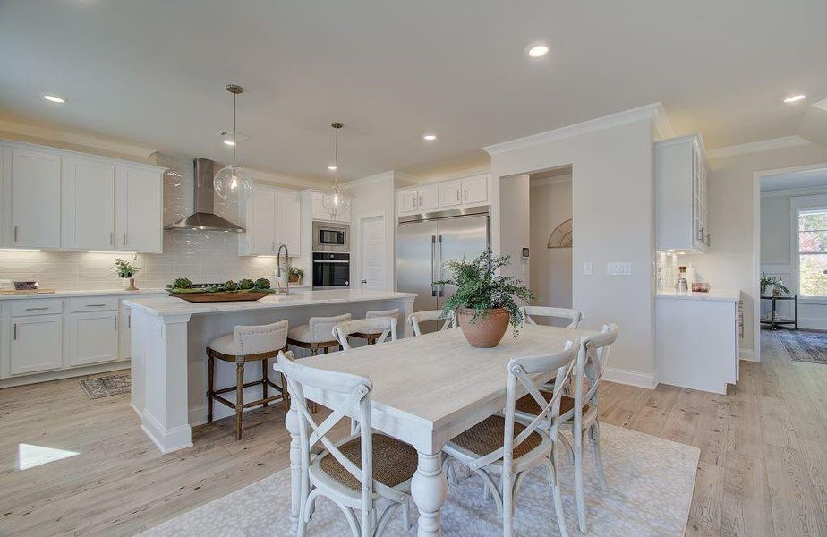Furnished interior view inside a new home in Pinecrest Ridge, Dacula (Image 26).