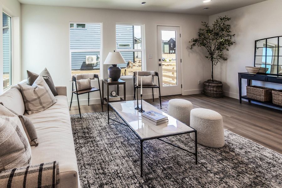 Furnished interior view inside a new home in Bloom, Fort Collins (Image 12).