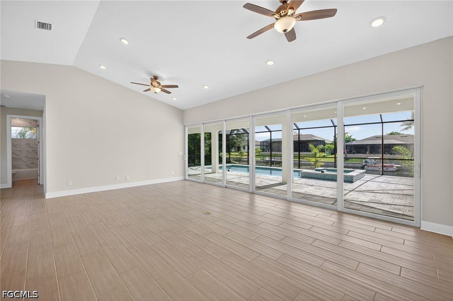 Spacious, unfurnished interior of a new home in Cape Coral, Cape Coral (Image 16). Spacious, unfurnished interior of a new home in Cape Coral, Cape Coral (Image 16).