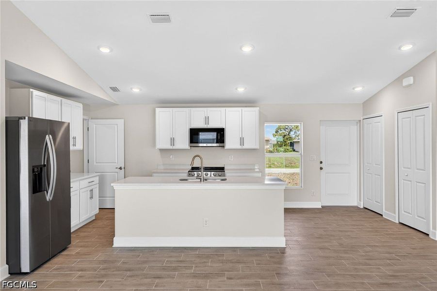 Furnished interior view inside a new home in Cape Coral, Cape Coral (Image 5). Furnished interior view inside a new home in Cape Coral, Cape Coral (Image 5).