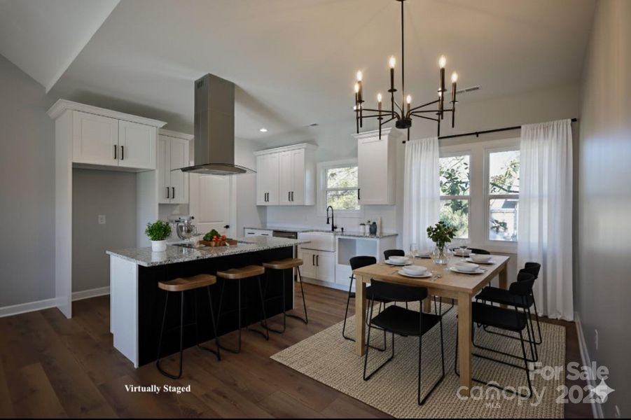 Furnished interior view inside a new home in , Cherryville (Image 10). Furnished interior view inside a new home in , Cherryville (Image 10).