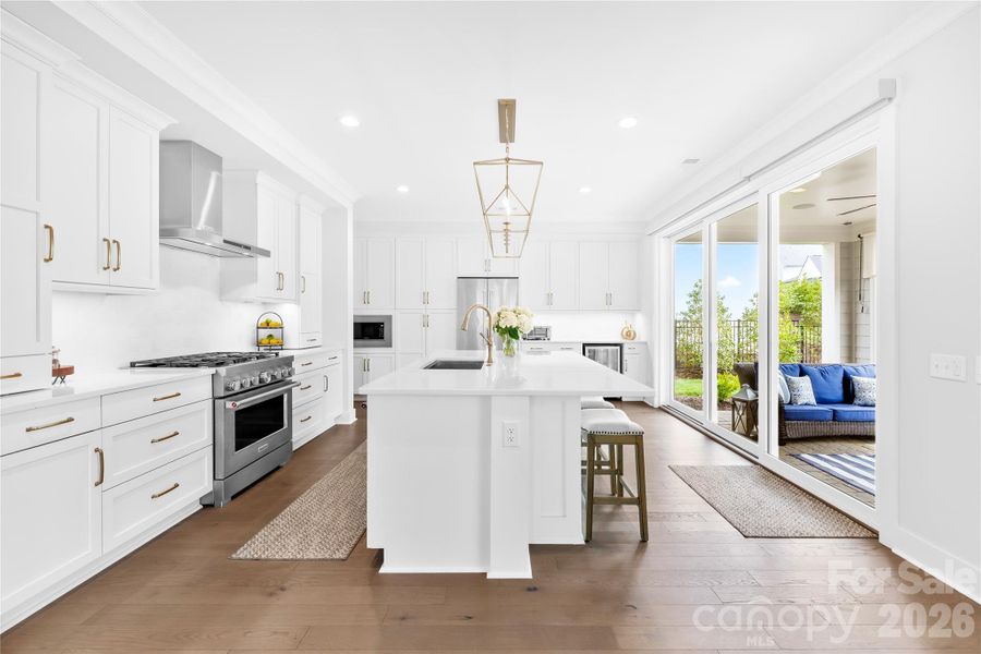 Furnished interior view inside a new home in , Fort Mill (Image 7).