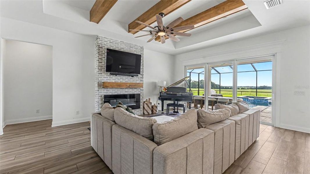 Furnished interior view inside a new home in , Lakeland (Image 8). Furnished interior view inside a new home in , Lakeland (Image 8).