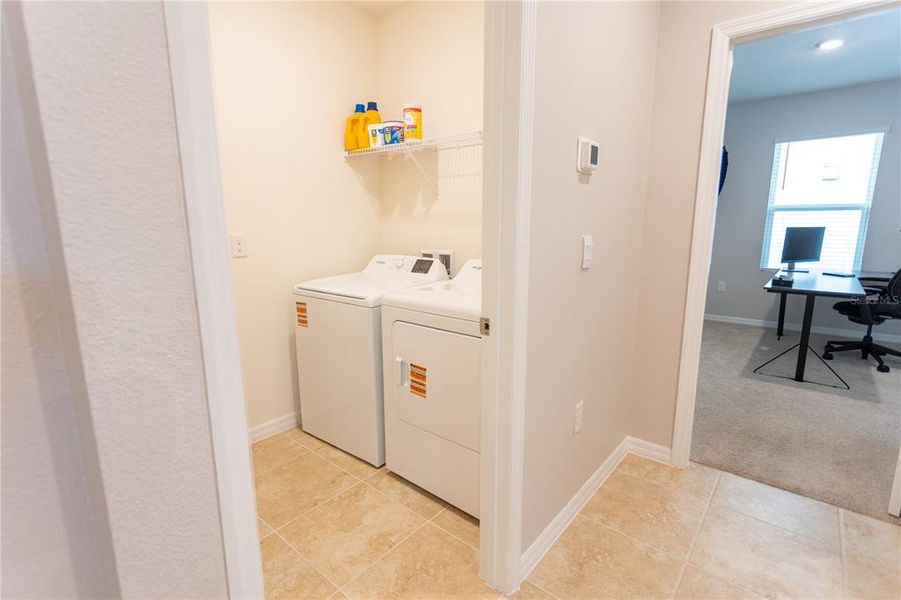 Furnished interior view inside a new home in Harmony West, St. Cloud (Image 28).