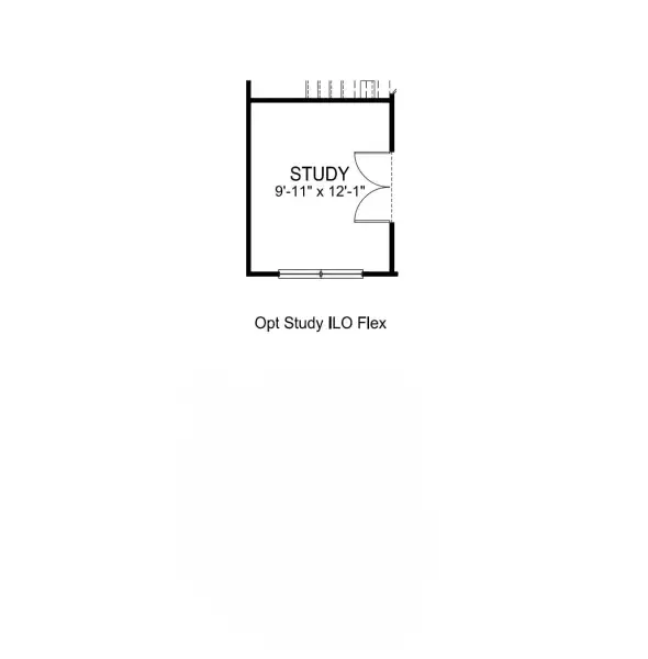 2D floor plan layout for the Belhaven by D.R. Horton in Lily Grove, Piedmont, SC (Image 7).