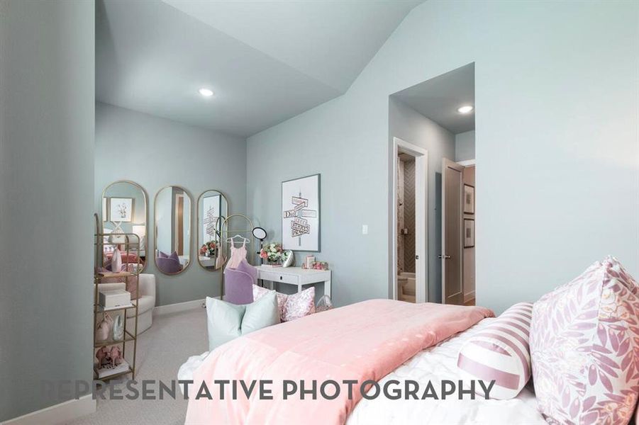 Furnished interior view inside a new home in The Parks at Wilson Creek, Celina (Image 8).