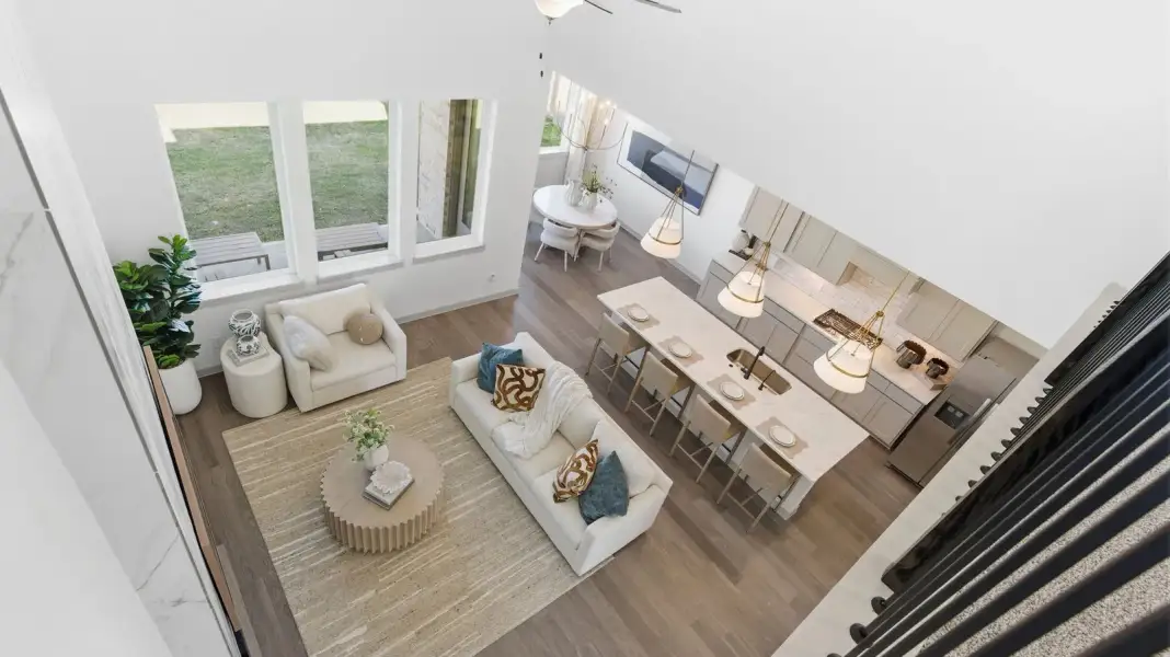 Representative furnished interior of a home built from the Avery by D.R. Horton in Alexander 65' Homesites, Pearland (Image 9).