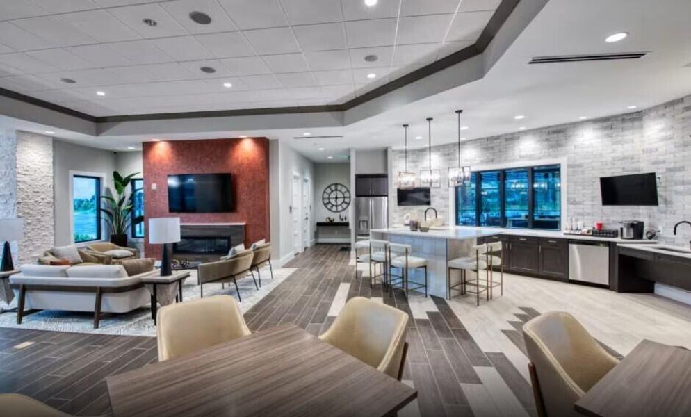 Furnished interior view inside a new home in Highpointe, Stuart (Image 13).