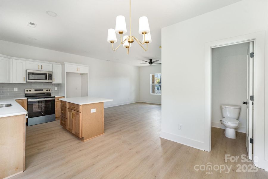 Furnished interior view inside a new home in , Hickory (Image 15). Furnished interior view inside a new home in , Hickory (Image 15).
