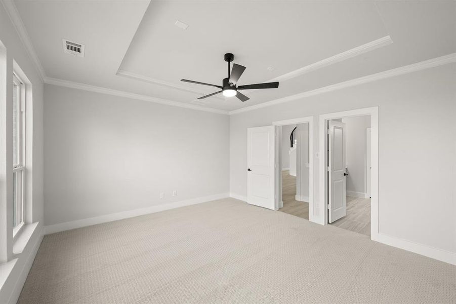 Spacious, unfurnished interior of a new home in Westside Preserve, Midlothian (Image 21).