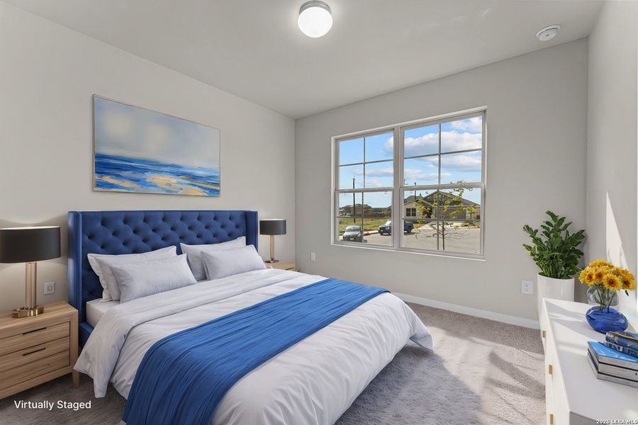 Furnished interior view inside a new home in Greenspoint Heights, Seguin (Image 7). Furnished interior view inside a new home in Greenspoint Heights, Seguin (Image 7).