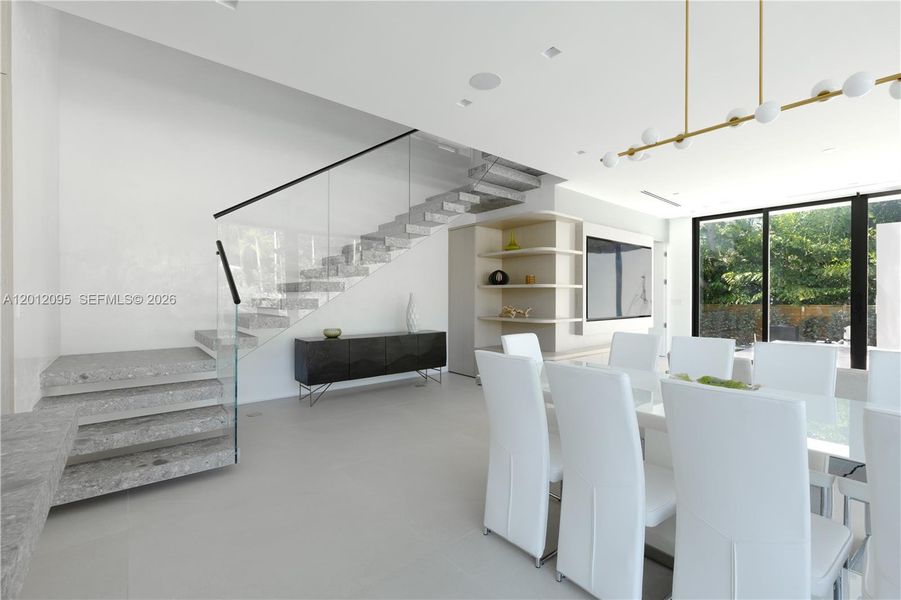 Furnished interior view inside a new home in , Miami Shores (Image 7). Furnished interior view inside a new home in , Miami Shores (Image 7).