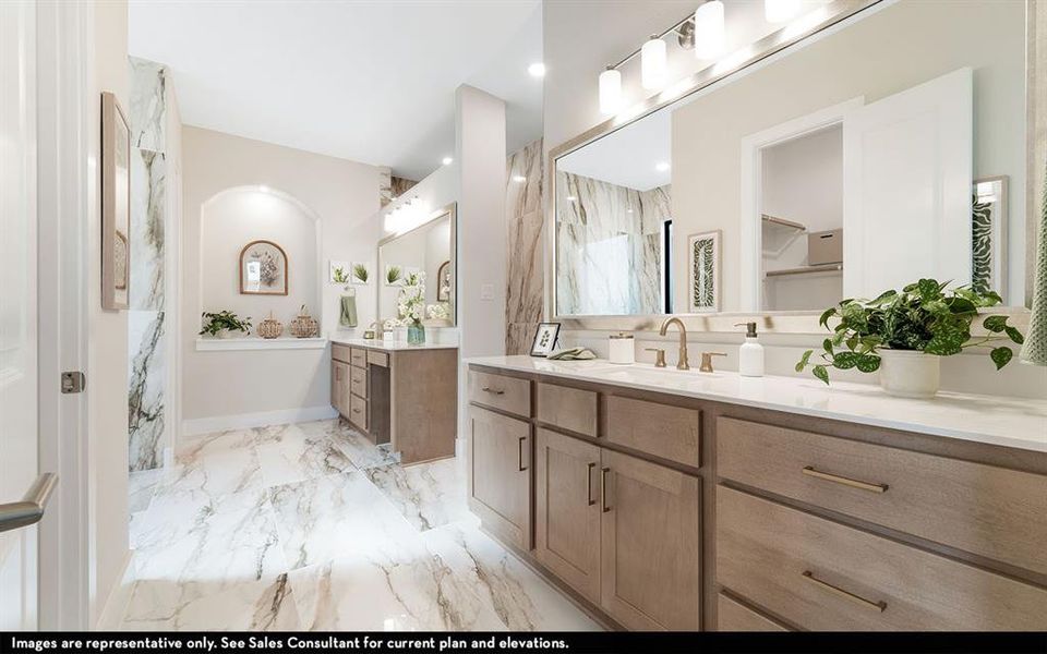 Furnished interior view inside a new home in Green Meadows, Celina (Image 28).