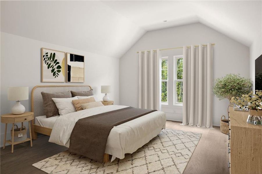 Furnished interior view inside a new home in , Chattahoochee Hills (Image 14).