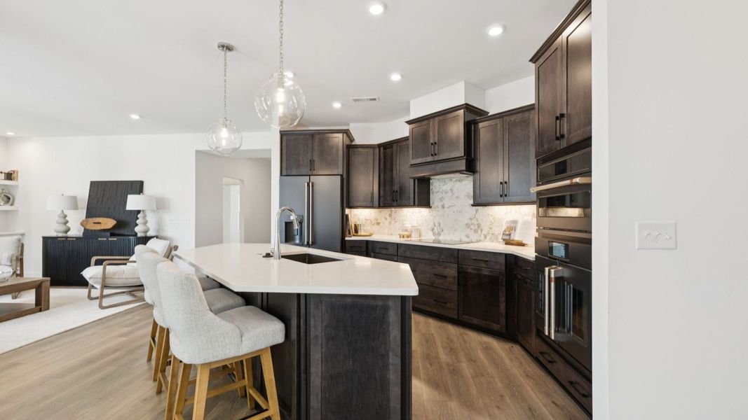 Furnished interior view inside a new home in The Courtyards at Stewarts Creek, Smyrna (Image 11).