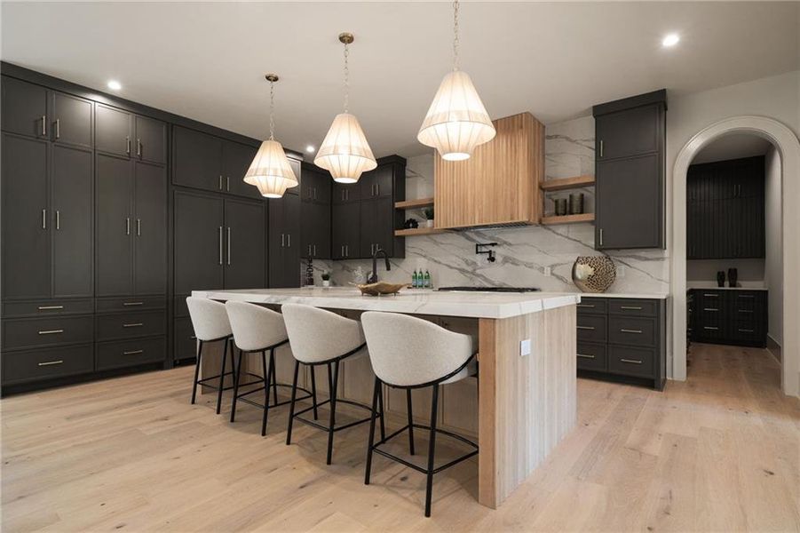 Furnished interior view inside a new home in , Roswell (Image 13).