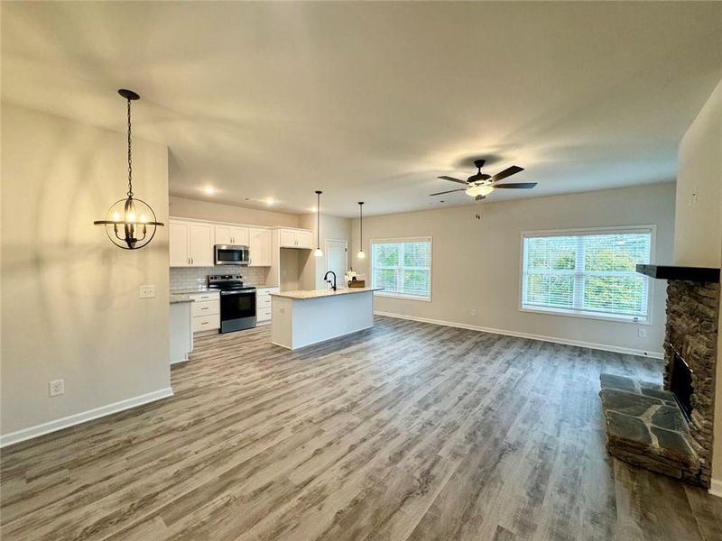 Spacious, unfurnished interior of a new home in , Lula (Image 14).