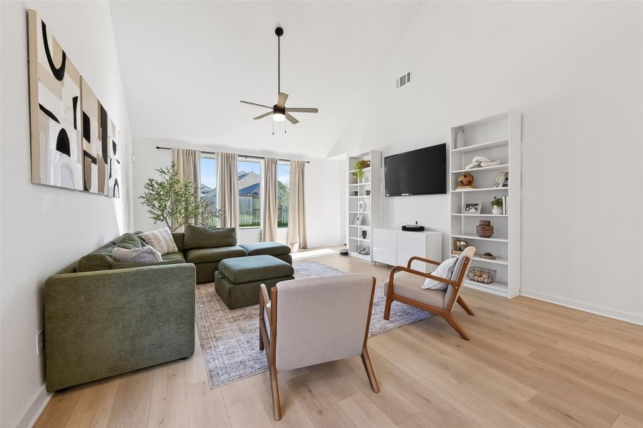 Furnished interior view inside a new home in , Arcola (Image 18).