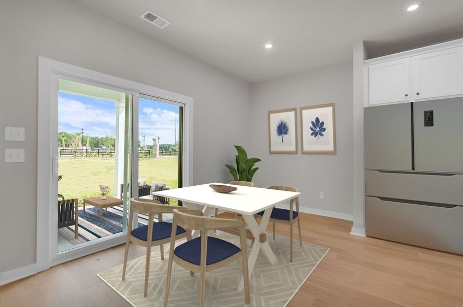 Dining Area and Patio