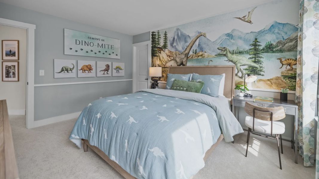 The Stonefield Plan by DRB Homes in McBride Indian Trail, NC - Bedroom 2 The Stonefield Plan by DRB Homes in McBride Indian Trail, NC - Bedroom 2