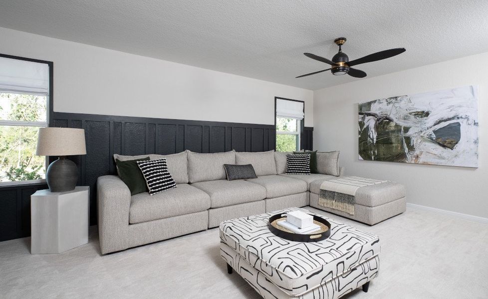 Representative furnished interior of a home built from the Winchester by Ashton Woods in Willow Springs, Buda (Image 13). Representative furnished interior of a home built from the Winchester by Ashton Woods in Willow Springs, Buda (Image 13).