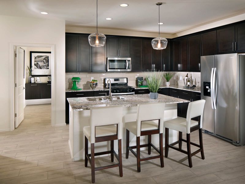Furnished interior view inside a new home in The Preserve at Province II 55+/Active Adult, Maricopa (Image 4).