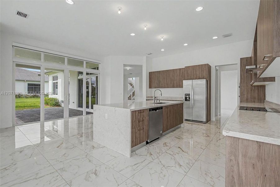 Furnished interior view inside a new home in , Davie (Image 32).