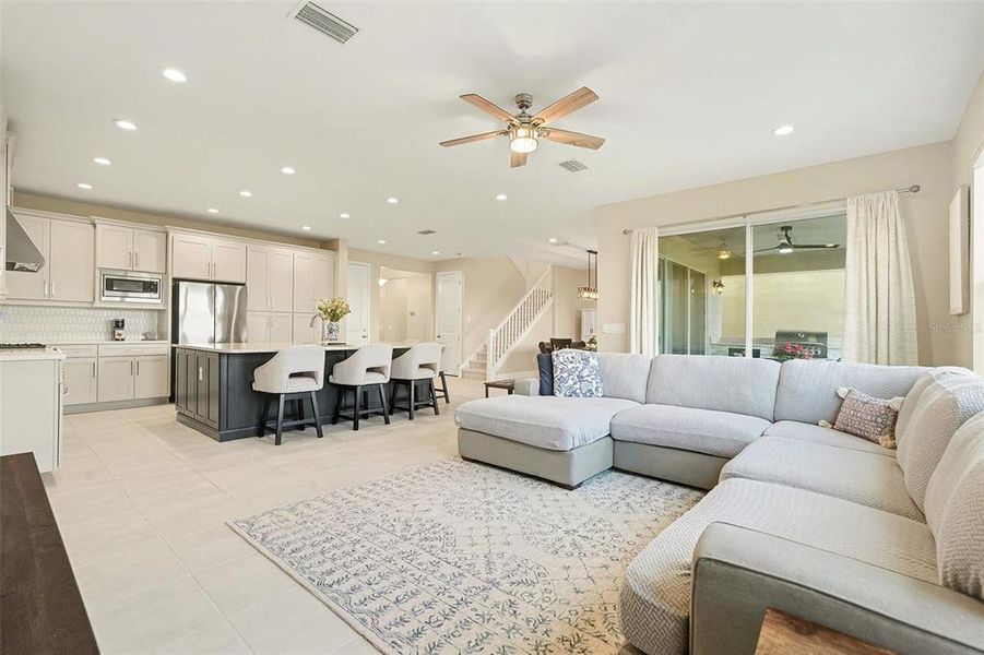 Furnished interior view inside a new home in , Wesley Chapel (Image 15). Furnished interior view inside a new home in , Wesley Chapel (Image 15).