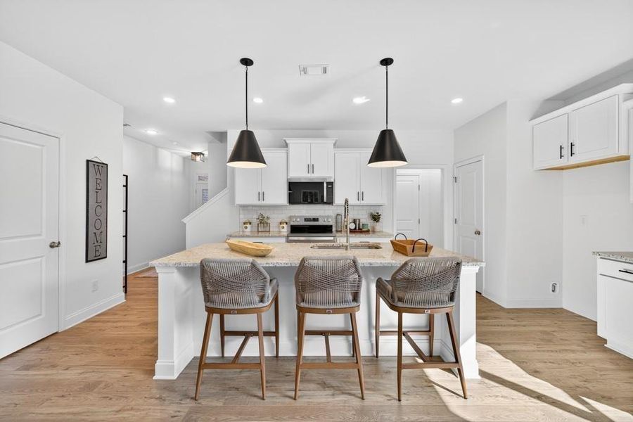 Furnished interior view inside a new home in , Jefferson (Image 27).