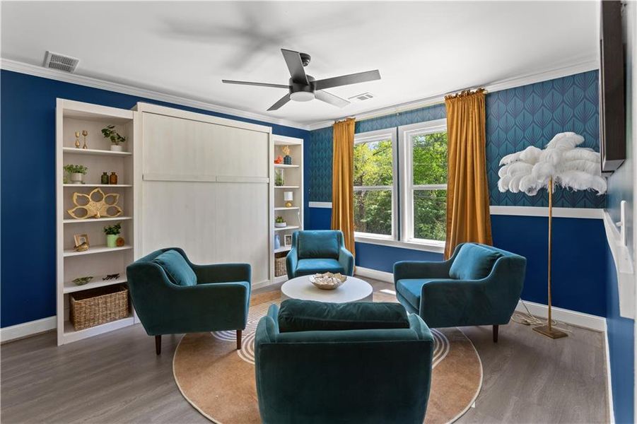 Furnished interior view inside a new home in , Snellville (Image 29).